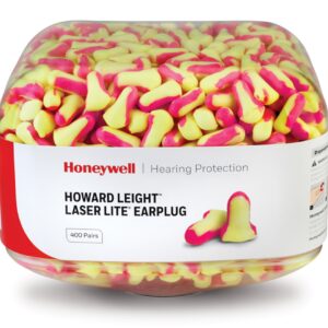 Howard Leight Laser Lite Earplug Refills Canister 400 Pairs (Pack of 2)