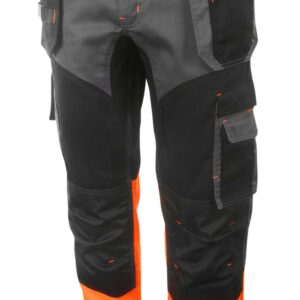 Beeswift High Visibility Two Tone Trousers Orange / Black 30T
