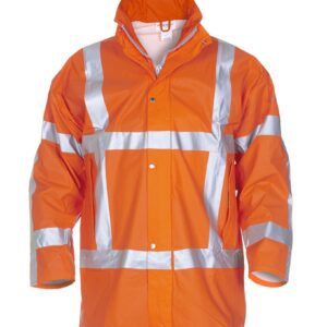 Hydrowear Neer Multi Hydrosoft Flame Retardant Anti-Static High Visibility Waterproof Parka Orange S