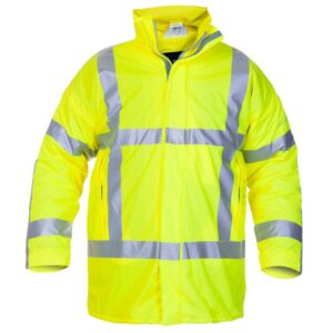 Hydrowear Norfolk Multi Hydrosoft Flame Retardant Anti-Static Waterproof Lined Parka Saturn Yellow M