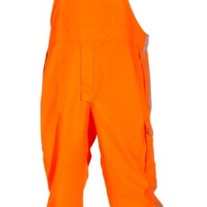 Hydrowear Utting Simply No Sweat High Visibility Waterproof Bib and Brace Orange L