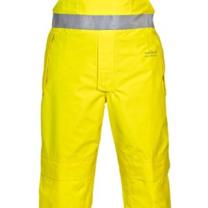 Hydrowear Utting Simply No Sweat High Visibility Waterproof Bib and Brace Saturn Yellow / Navy 2XL