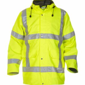 Hydrowear Uithoorn Simply No Sweat High Visibility Waterproof Parka Saturn Yellow L