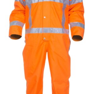 Hydrowear Ureterp Simply No Sweat High Visibility Waterproof Coverall Orange S