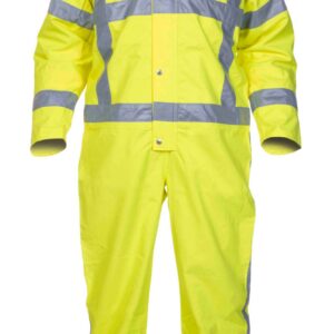 Hydrowear Ureterp Simply No Sweat High Visibility Waterproof Coverall Saturn Yellow 2XL