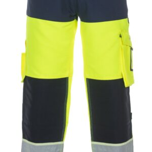 Hydrowear Idstein High Visibility Glow In dark Two Tone Trouser Saturn Yellow / Navy 42