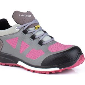 Lavoro Leia Ladies Esd Shoe Grey / Pink 06.5