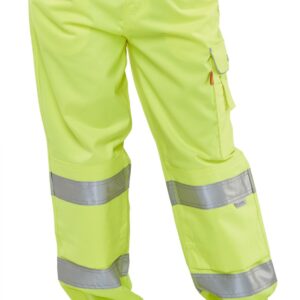Beeswift Ladies En Iso 20471 Trouser Saturn Yellow 28