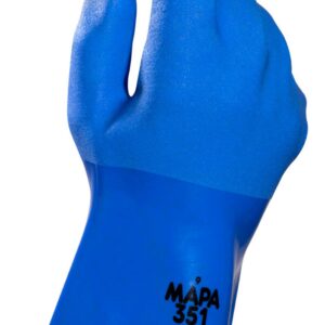 Mapa Telsol 351 Gloves Size 09 Blue (Pack of 12)