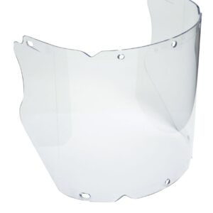 MSA V-Gard Propionate Moulded Visor Chinguard Version Clear