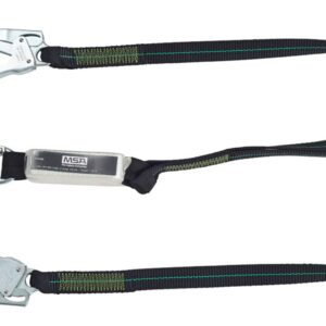 MSA 1.5M Webbing Twin Leg Lanyard 1.5M