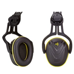 MSA V-Gard Helmet Mounted Ear Defender Medium Yellow