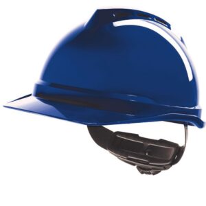MSA V-Gard 500 Vented Safety Helmet Blue