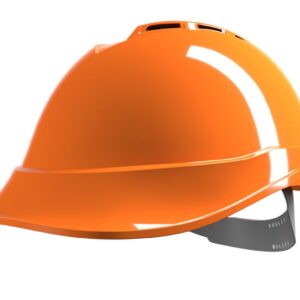 MSA V-Gard 200 Vented Safety Helmet Orange