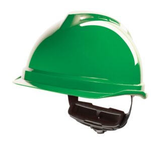 MSA V-Gard 520 Peakless Safety Helmet Green