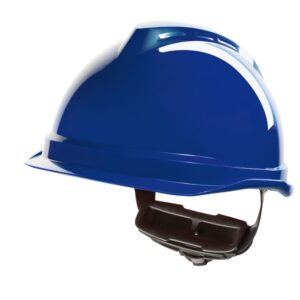 MSA V-Gard 520 Peakless Safety Helmet Blue