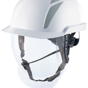 MSA V-Gard 950 Electrician Helmet White Set White / Grey