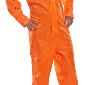 Beeswift Nylon B-Dri Coverall Orange 2XL