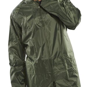 Beeswift Nylon B-Dri Jacket Olive Green L