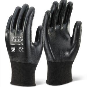 Beeswift Nitrile Fully Coated Polyester Black M