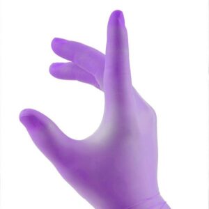 Beeswift Nitrile Disp Glove Powder Free Purp Xl - Pack of 1000