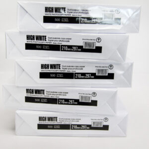 Copier/Laser Paper A4 White Pk 5 Reams of 500 Unmarked