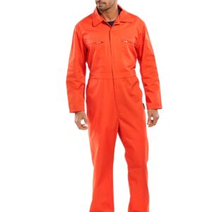 Beeswift Heavy Weight Boilersuit Orange 54