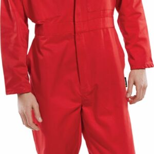 Beeswift Heavy Weight Boilersuit Red 34