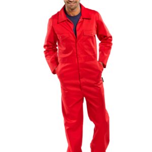 Beeswift Boilersuit Red 38