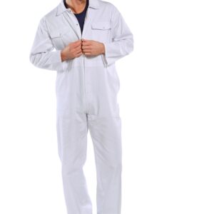 Beeswift Boilersuit White 42
