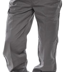 Beeswift Heavyweight Drivers Trousers Grey 34T