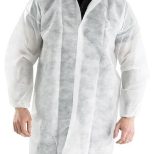 Beeswift POLPROP DISP Visitors Coat WHITE XL Pack of 50