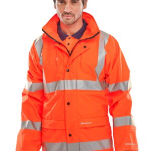 Beeswift Pu Jacket Orange M