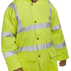 Beeswift Breathable Lined Jacket Saturn Yellow 4XL
