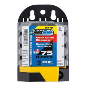 Pacific Handy Cutter QBD-324 STANDARD UTILITY 75 BLADE DISPENSER
