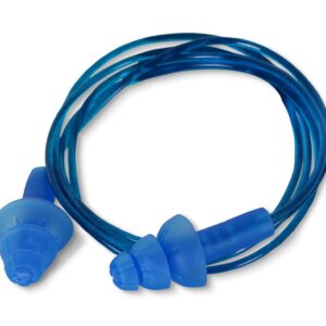 Beeswift Qed Corded Detectable Ear Plugs Blue  (Box of 200)
