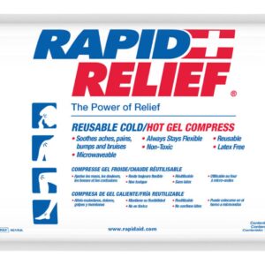 Rapid Aid Deluxe Hot / Cold Gel Compress C / W Contour Gel 6”X 10” 6 X 10”