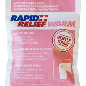 Rapid Aid Instant Warm Pack C / W Gentle Touch Technology Small 4”X 6”