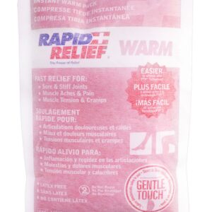 Rapid Aid Instant Warm Pack C / W Gentle Touch Technology Large 5”X 9”