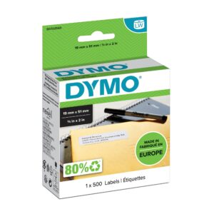 OEM Dymo 11355 (S0722550) DirectLabel-etikettes 19mm x51mm for Dymo 400 Duo/60mm