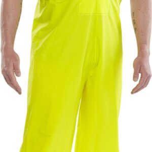 Beeswift Super B-Dri Bib and Brace Yellow S