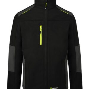 Flex Softshell Jacket Two-Tone Black/Grey 5XL