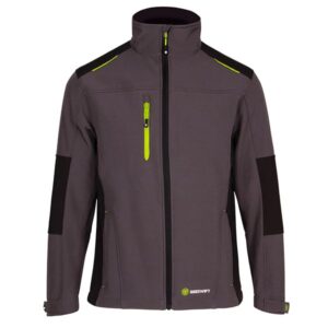 Beeswift FLEX SOFTSHELL JACKET  TWO-TONE Grey Black 3XL
