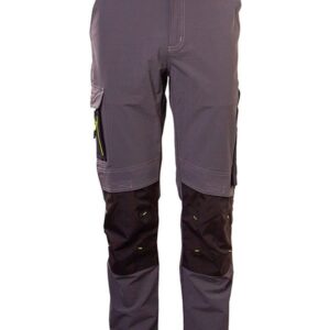 Beeswift FLEX WORKWEAR TROUSER  TWO-TONE Grey Black 50R