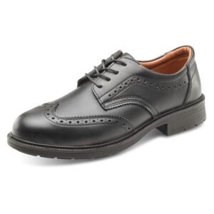 Beeswift Brogue Shoe S1 Black 11