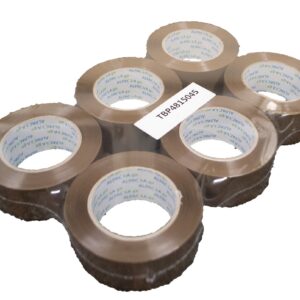 Buff BOPP Tape 48mm 150m 45mu Pk 6