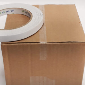 BOX of 240 Rolls Double sided Tape 15mm  5m  80mu TDB150580 - 24 Packs of 10 Per Box