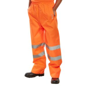 Beeswift Traffic Trousers Orange XL