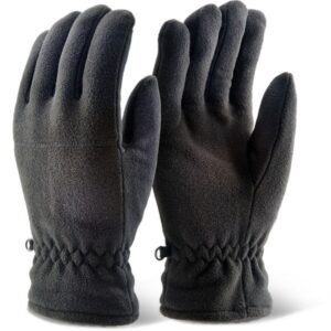 Beeswift Thinsulate Fleece Glove Black Pack of 10