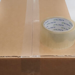 BOX of 36 Rolls Clear Low Noise Tape 48mm  66m  35mu TLNCB486635 - 6 Packs of 6 Per Box
